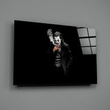 Joker Glass Wall Art