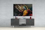 Joker Glass Wall Art