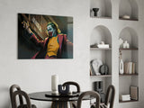 Joker Glass Wall Art