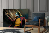 Joker Glass Wall Art