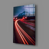 Road Glass Wall Art