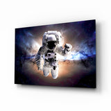 Astronaut Glass Wall Art