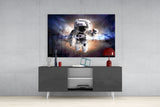 Astronaut Glass Wall Art