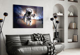 Astronaut Glass Wall Art