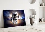 Astronaut Glass Wall Art