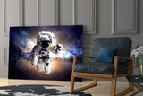 Astronaut Glass Wall Art