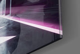 Neon Room Glass Wall Art