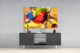 Parrot Glass Wall Art