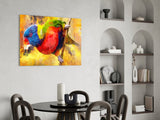 Parrot Glass Wall Art