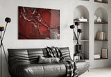 Abstract Glass Wall Art