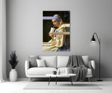 Girl with a Pearl Earring Glass Wall Art