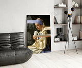 Girl with a Pearl Earring Glass Wall Art