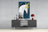 Horse Glass Wall Art