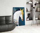 Horse Glass Wall Art