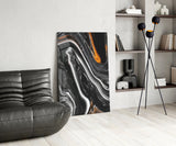 Abstract Glass Wall Art