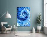 Blue Mosaic Glass Wall Art