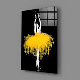 Ballerina Glass Wall Art