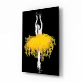 Ballerina Glass Wall Art