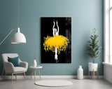 Ballerina Glass Wall Art