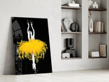 Ballerina Glass Wall Art