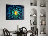 Flower Glass Wall Art