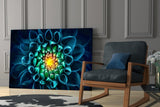 Flower Glass Wall Art