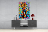 Tiger Glass Wall Art