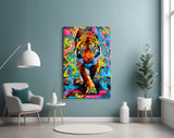 Tiger Glass Wall Art