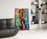 Tiger Glass Wall Art