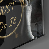 Just Do It Glass Wall Art