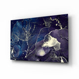 Abstract Depth Glass Wall Art