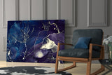 Abstract Depth Glass Wall Art