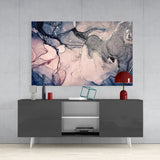 Abstract Depth Glass Wall Art