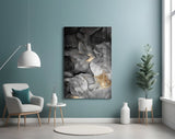 Abstract Depth Glass Wall Art