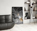 Abstract Depth Glass Wall Art