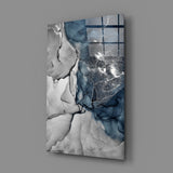 Abstract Depth Glass Wall Art