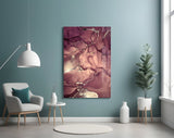 Abstract Depth Glass Wall Art