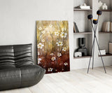 Daisies Glass Wall Art