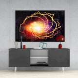 Space Glass Wall Art