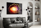 Space Glass Wall Art