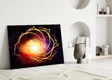 Space Glass Wall Art