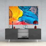 Dance of Colors Glass Wall Art