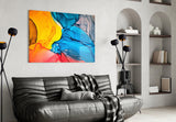 Dance of Colors Glass Wall Art