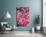 Abstract Depth Glass Wall Art