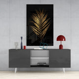 Feather Glass Wall Art