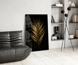 Feather Glass Wall Art