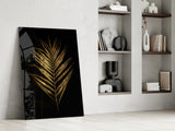 Feather Glass Wall Art