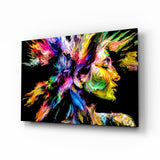 Colorful Thoughts Glass Wall Art