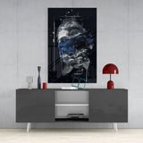 Poseidon Glass Wall Art