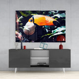 Toco Toucan Glass Wall Art